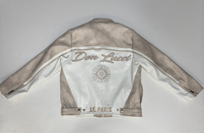 DON LUCCI "Champagne Cream" 5 RING MOTTO JACKET